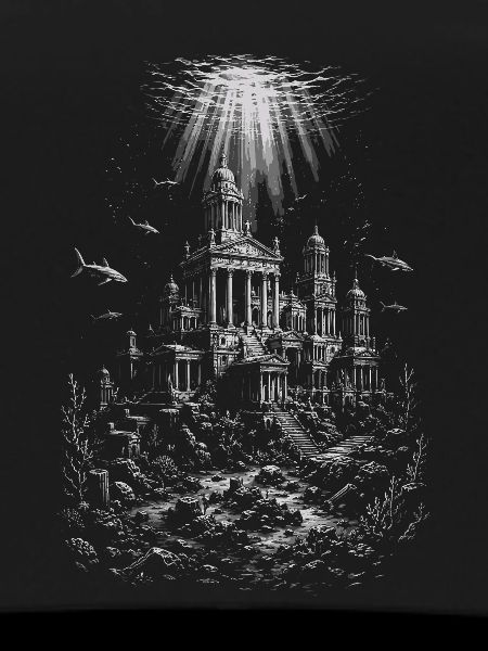 Atlantis versunkener Tempel