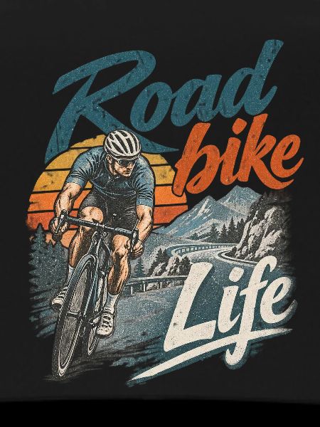 Road Bike Retro Geschenkidee 
