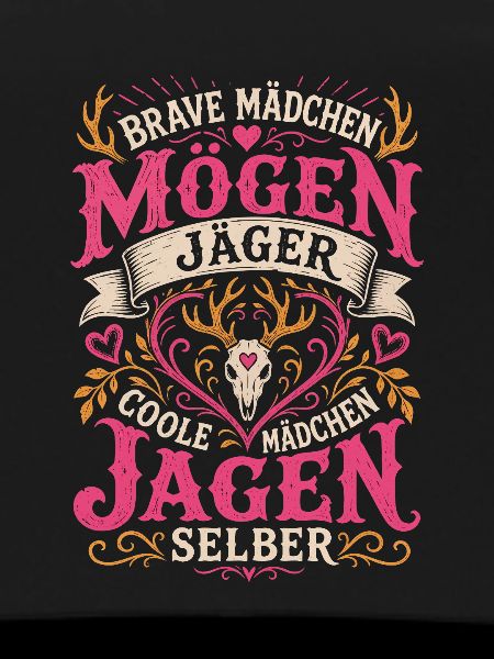 Jägerinnen Coole Mädchen Jagd