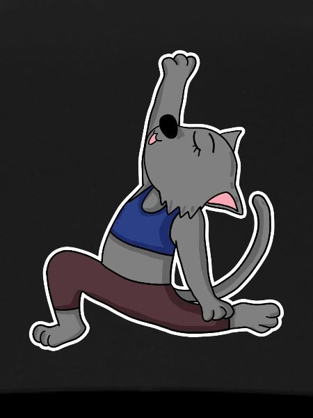 Katze Yoga