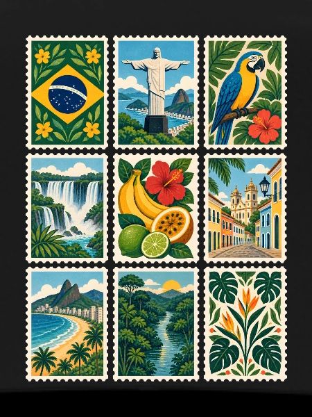Brasilien Briefmarken