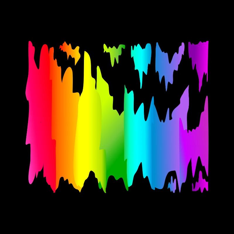 bunter Regenbogen Farbverlauf