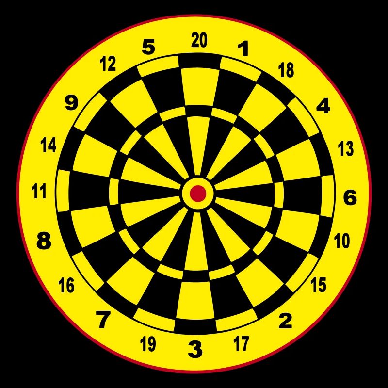 Fléchettes, fléchettes, fléchettes, autocollants, jeu de fléchettes