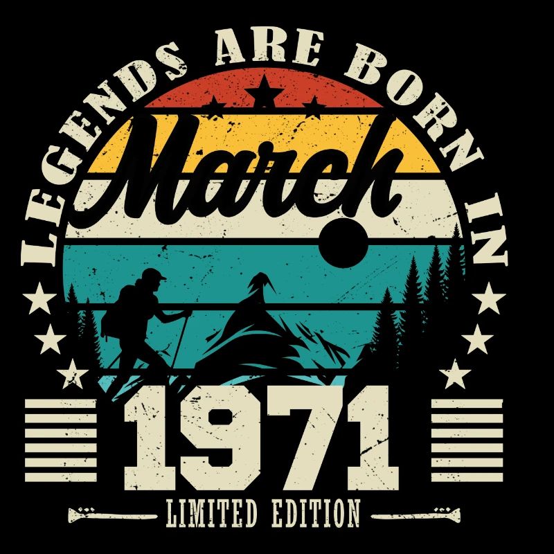 Mars 1971. Cadeau d'anniversaire mars 1971.