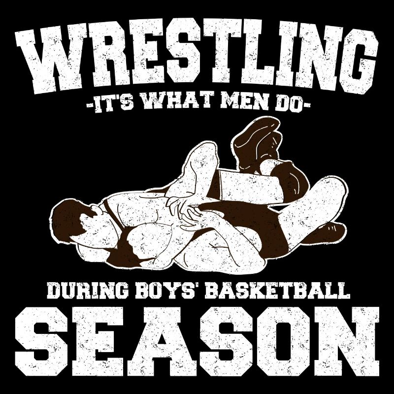 Wrestling ist das, was Männer während der Basketba