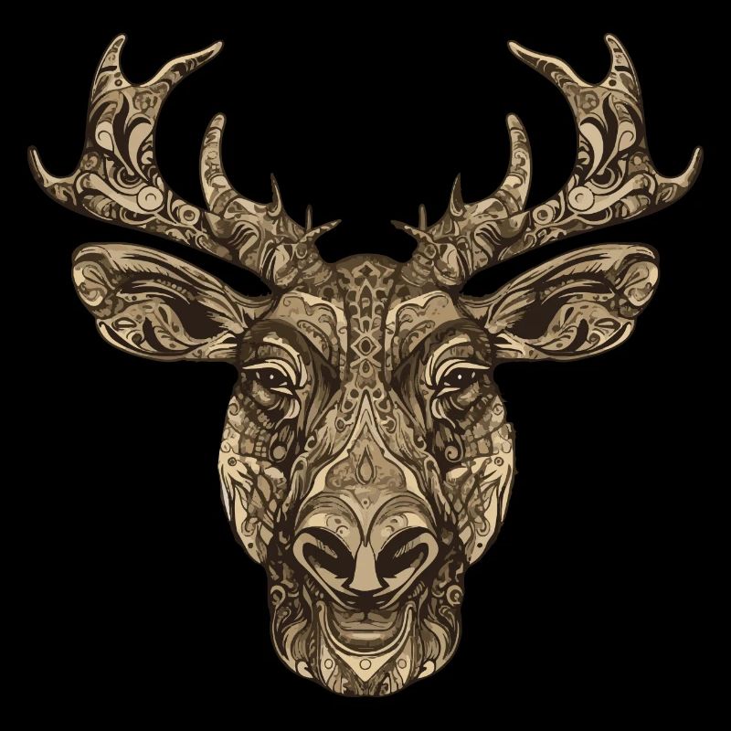 Moose Portrait