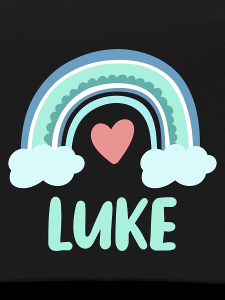 Luke Name Rainbow Baby