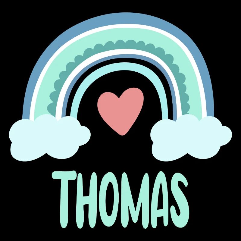 Thomas Nom Rainbow Baby