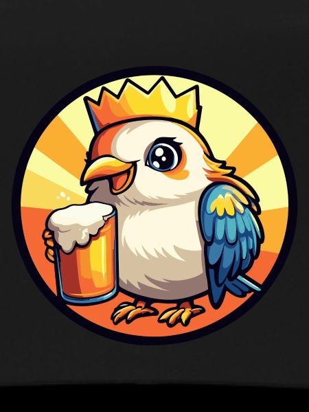 Dove Bird Beer Comic