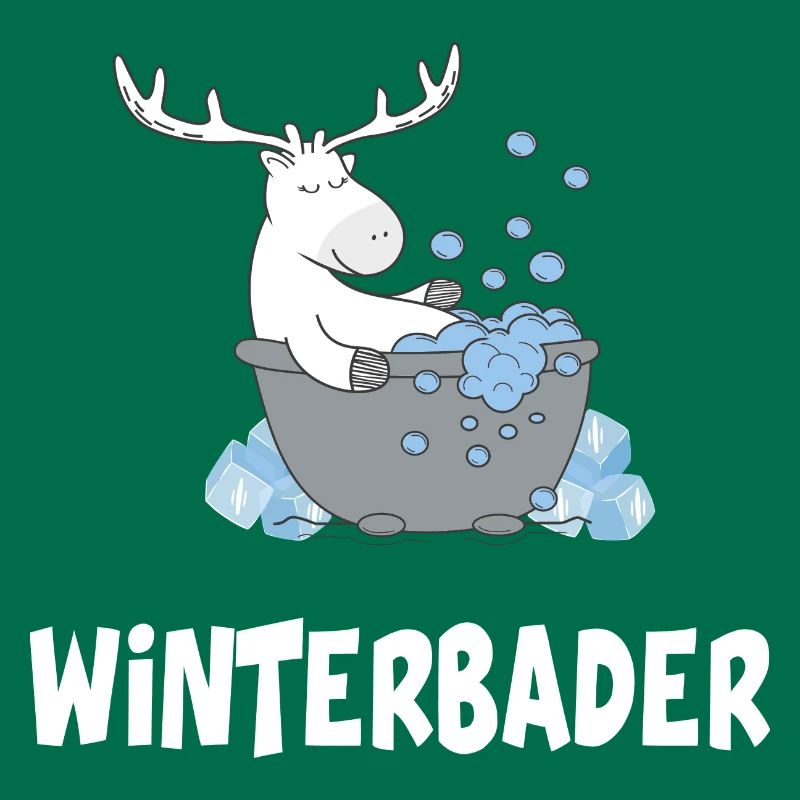 Winterbader eisschwimmen Eisbad Eisbader