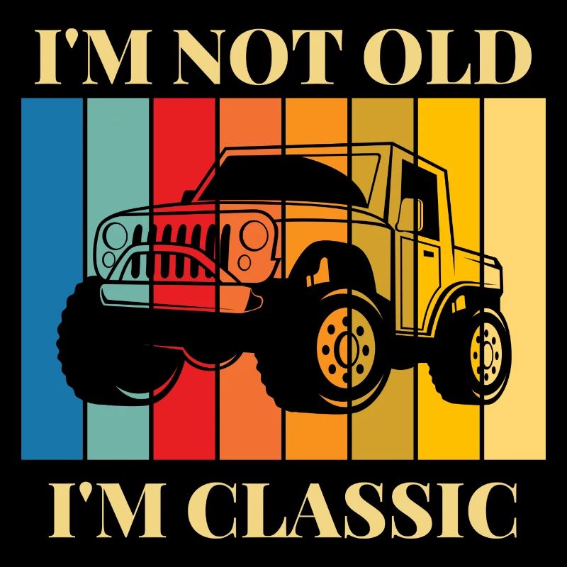 Ich bin nicht alt, ich bin ein Klassiker-Auto