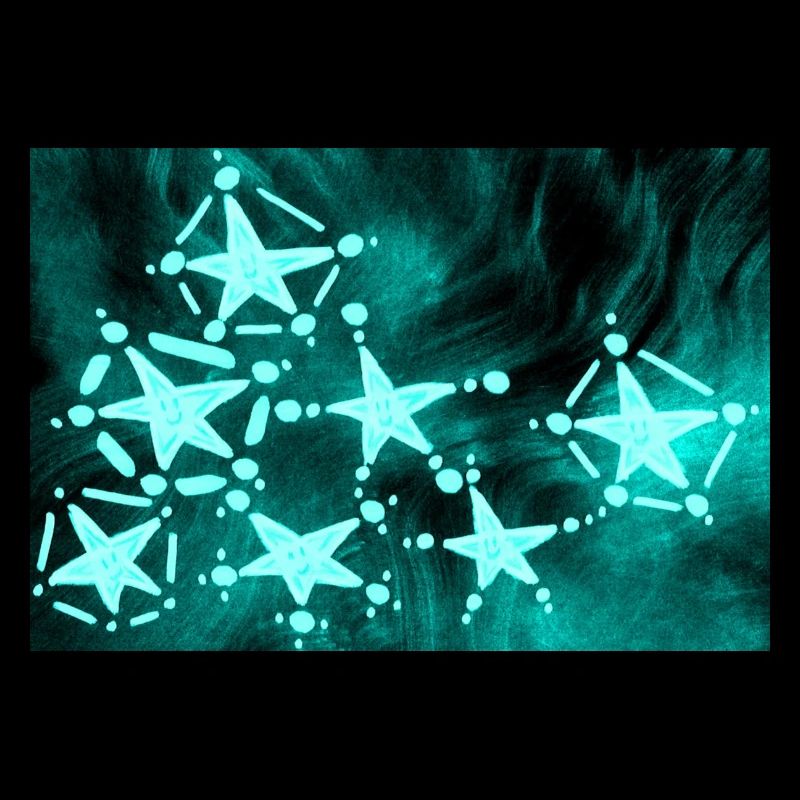7 BLAUE STERNE