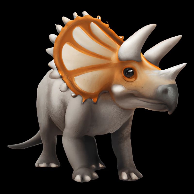 Triceratops Dinosaur Illustration
