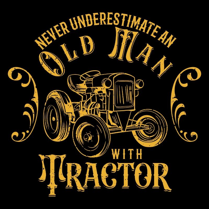 Tractor Lover Funny Tractor Gift
