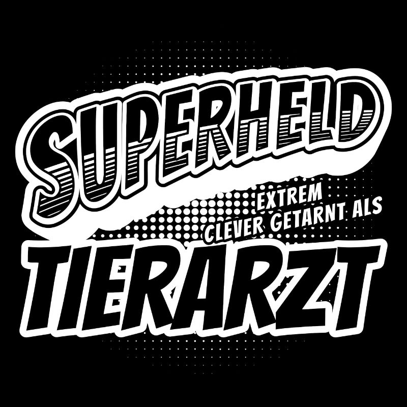 Superheld, clever getarnt als Tierarzt