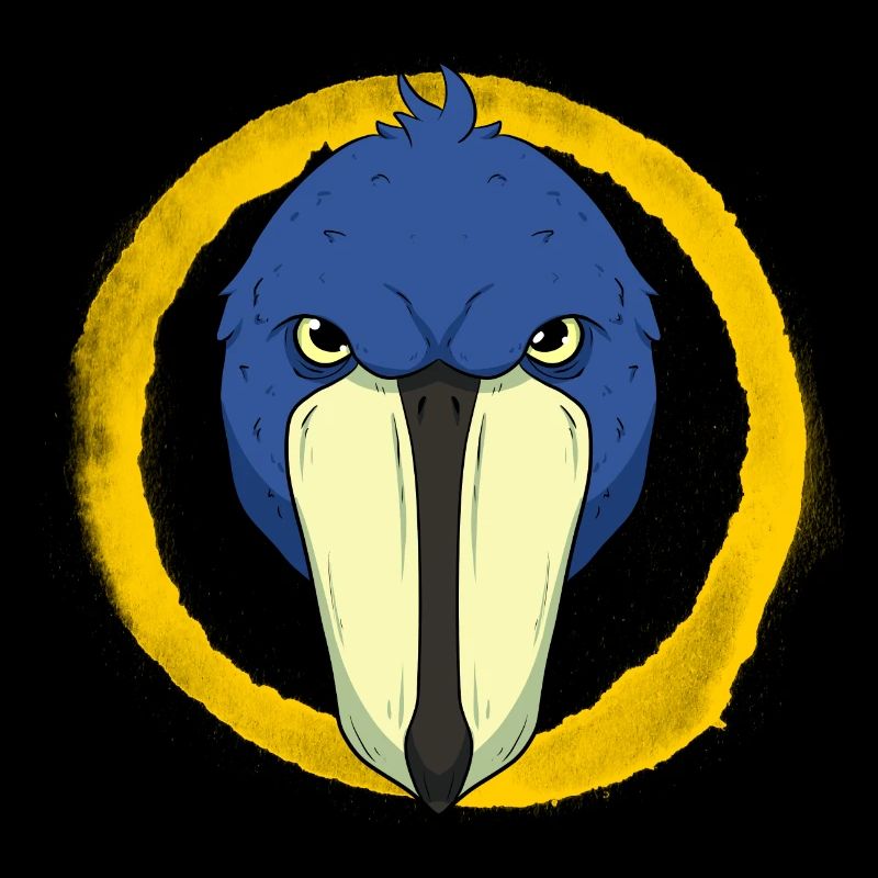 Shoebill Bird Ornithologist Forest I Gift