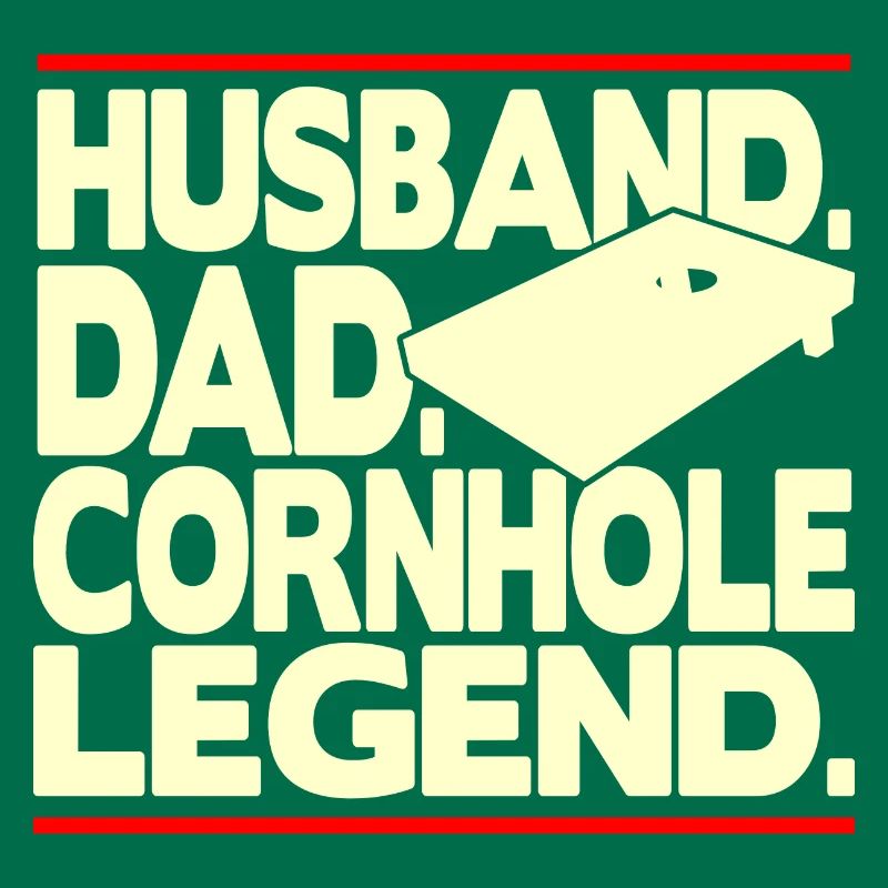 Husband Dad Cornhole Legend