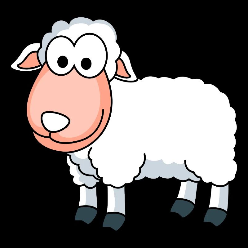 Sheep Comic Animal