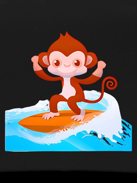 Surfer Monkey
