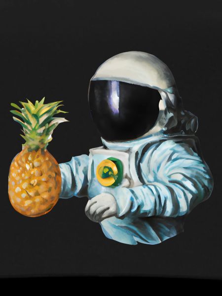 Pineapple Astronaut