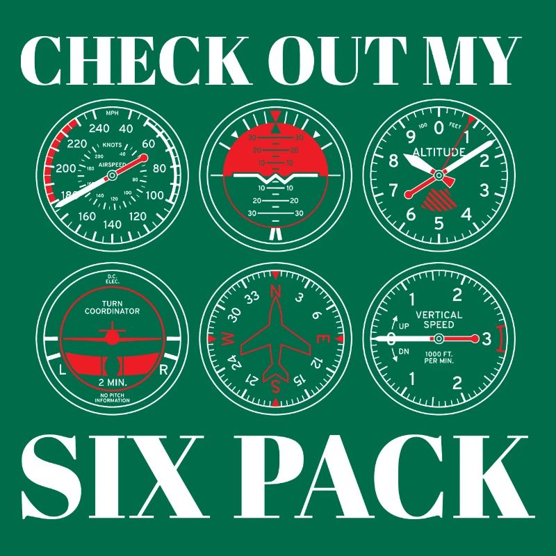 Funny Pilot Six Pack Simulation de vol d’aviation