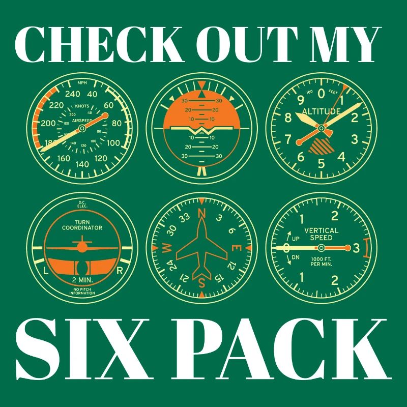 Funny Pilot Six Pack Simulation de vol d’aviation