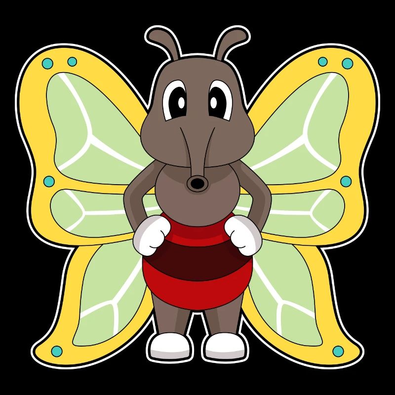 Schmetterling Mücke