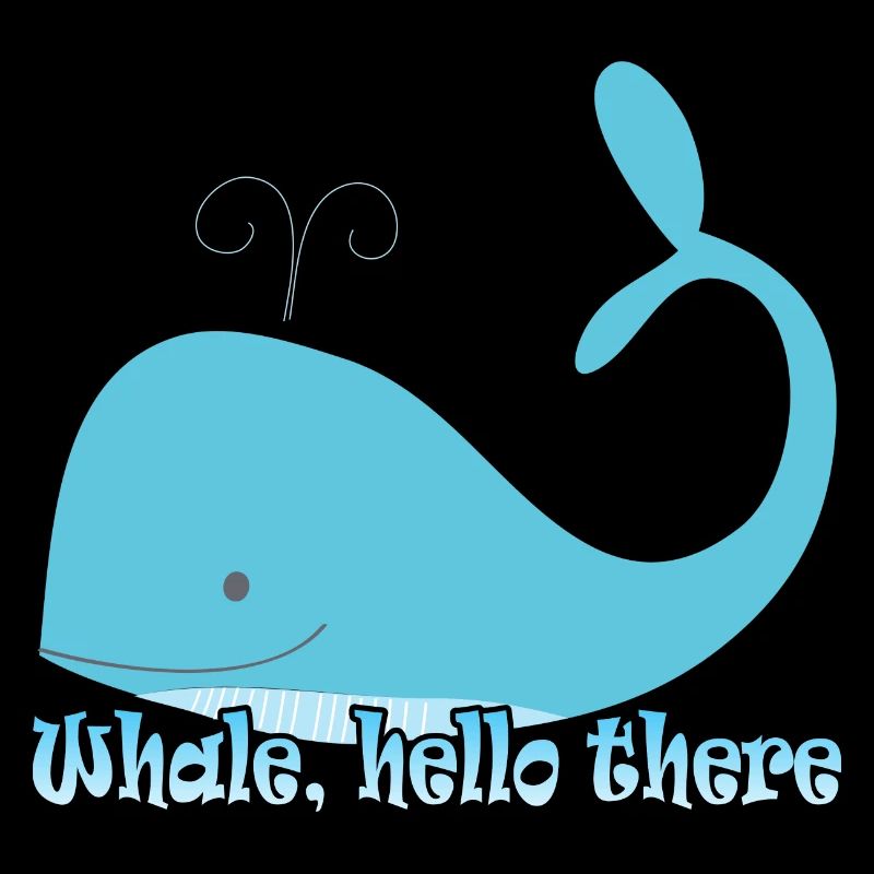 baleine bonjour là -wal