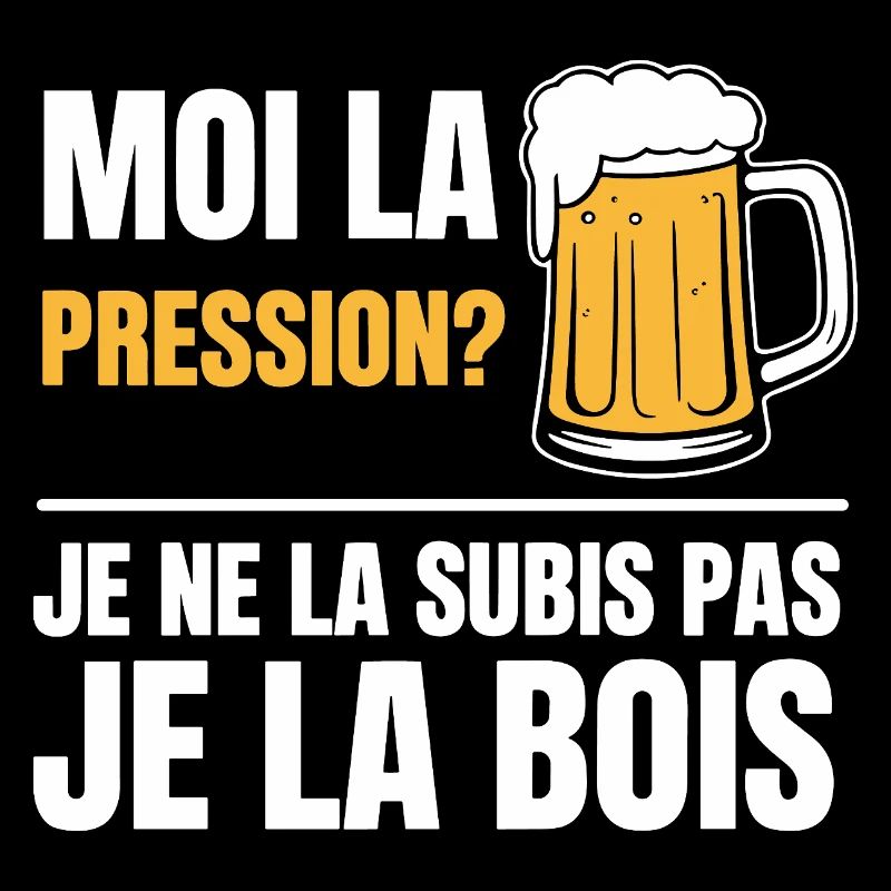 Moi la pression ? Je ne la subis pas, je la bois