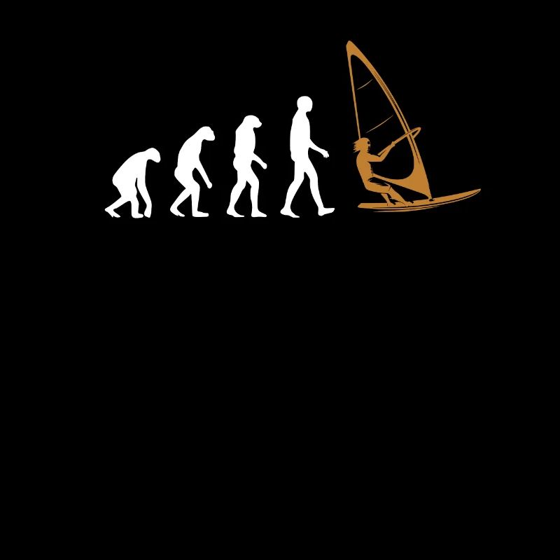 Windsurfer Evolution Water Sports Sailboarding