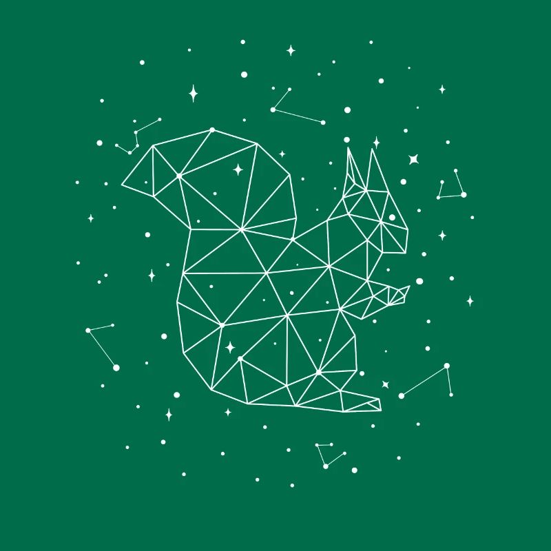 Sternbild Squirrel Constellation Squirrel