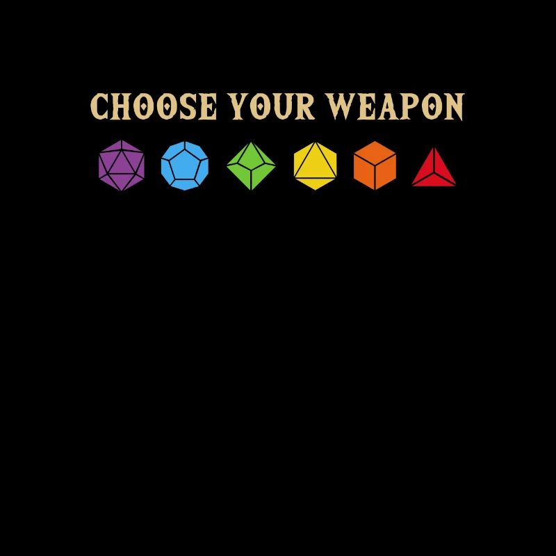 Chose Your Weapon Tabletop PnP RPG Jeu de rôle