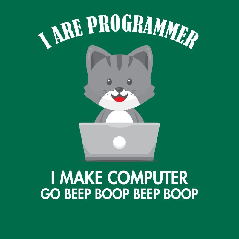 I Are Programmer Cat Softwareentwickler Coder