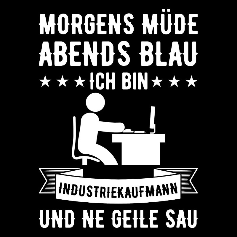 Morgens Müde Abends Blau Industriekaufmann