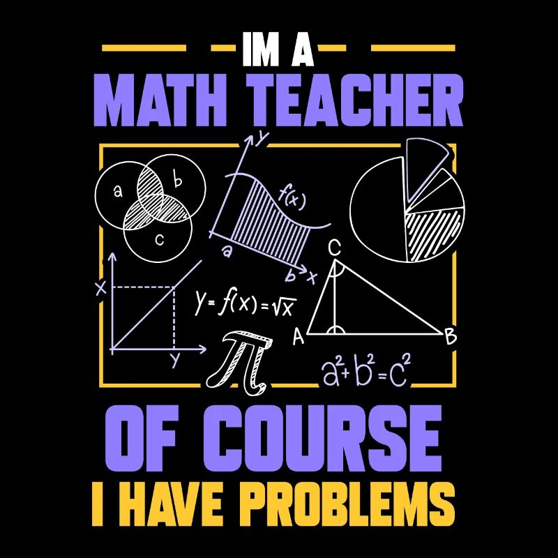 Im a math teacher of course i have problems