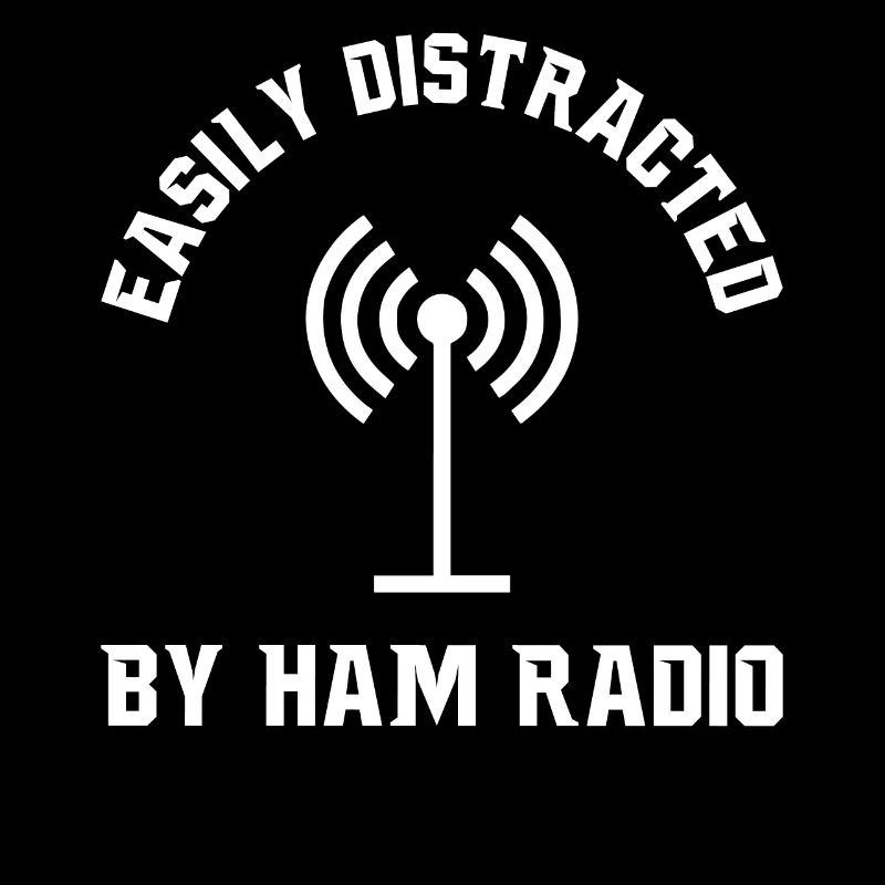 Easily distracted by ham radio