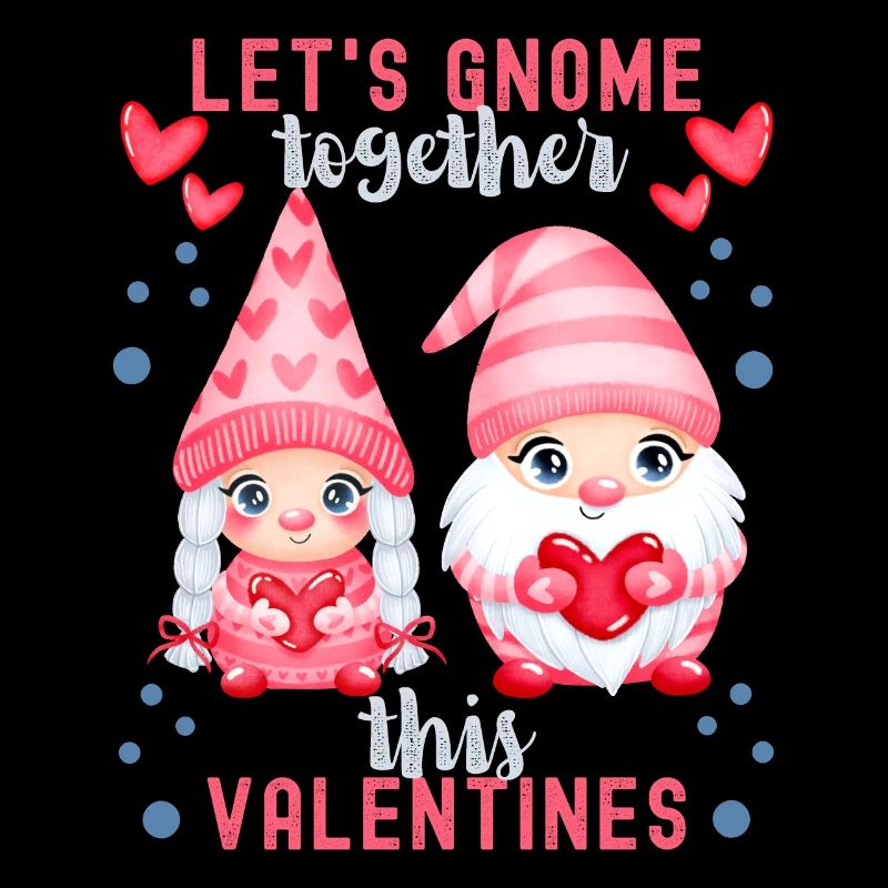 Gnome Nain Saint-Valentin Drôle Dire Jeu de mots