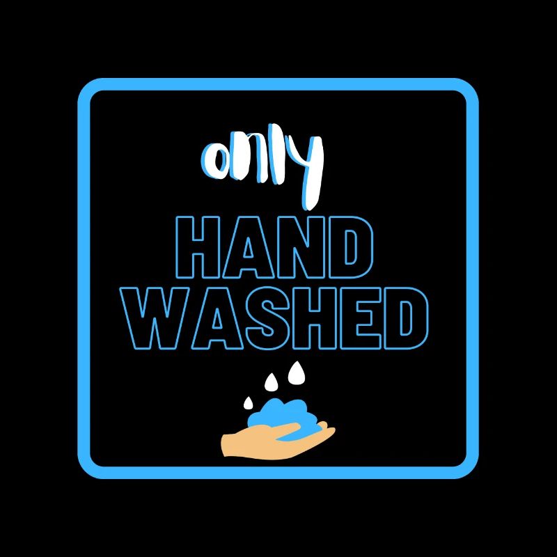 lavé uniquement à la main