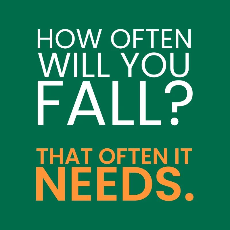 How often should you fail?