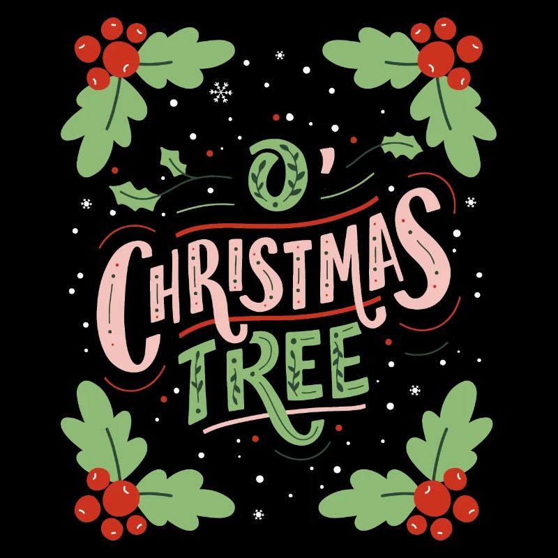 Arbre de Noël, Dicton typoël
