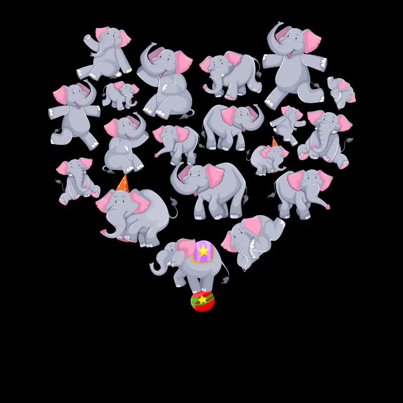 Herz Elefant