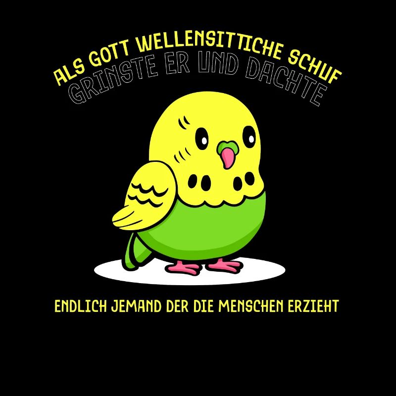 Als Gott Wellensittiche schuf