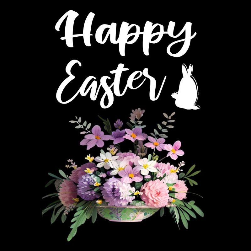 Happy Easter Flowers Bouquet