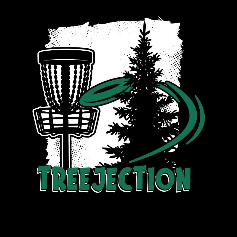 Treejection Basket Disc Golfer Frisbee Golf