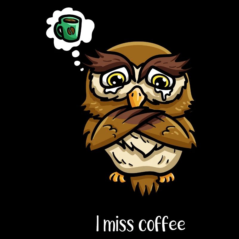Ich Kaffee Trinker Kaffee vermisse