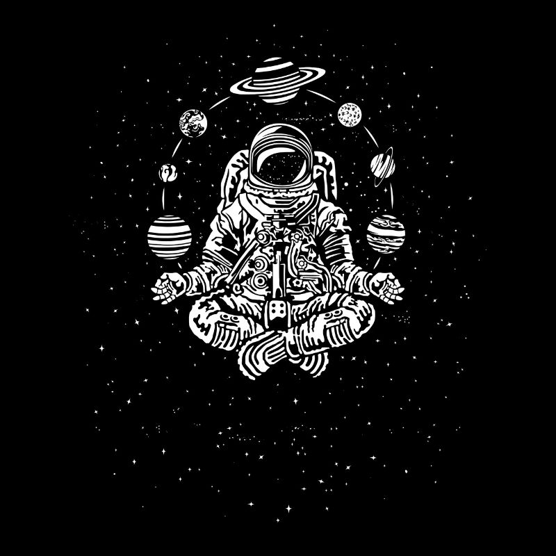 Yoga Astronaut Lover Future