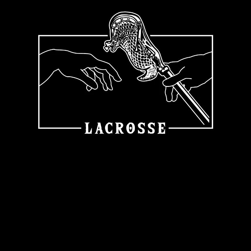 Michelangelo Création d’Adam Lacrosse Lax
