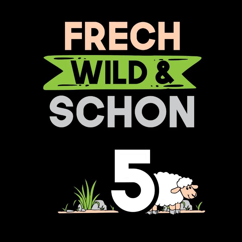 5 Jahre Geburtstag Junge Mädchen Schaf
