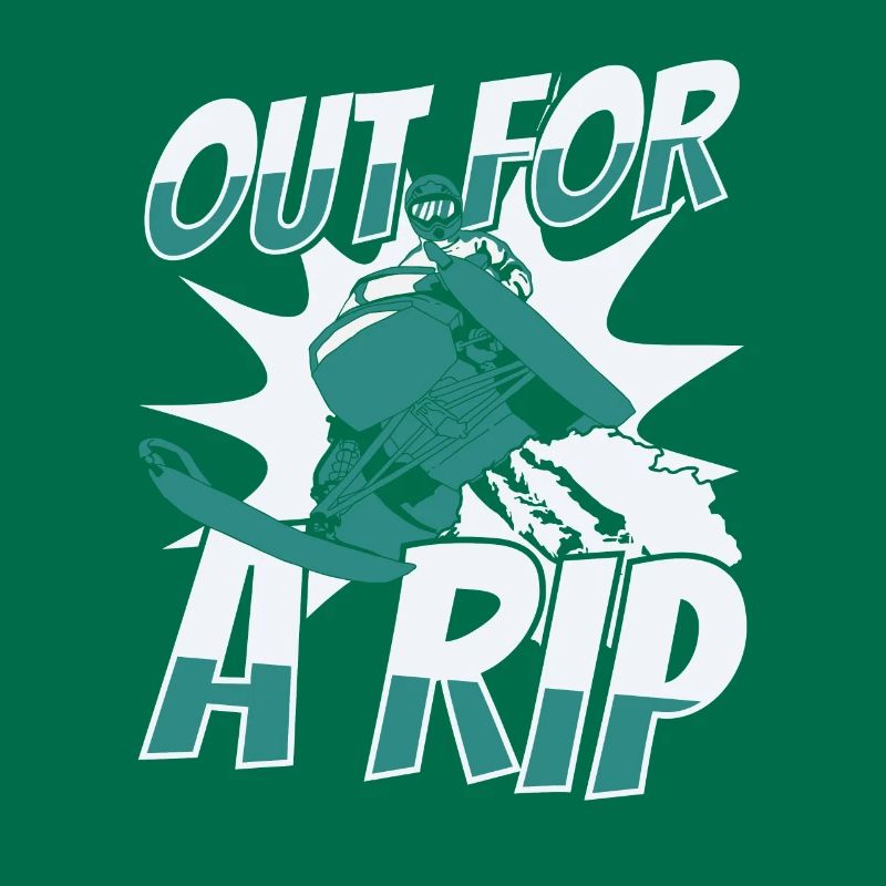 Out for A Rip Snowmobile Snowmobile Drivers