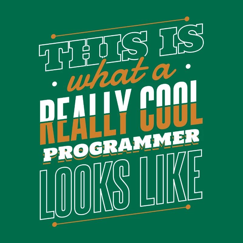 What A Really Cool Programmer Looks Like Coder